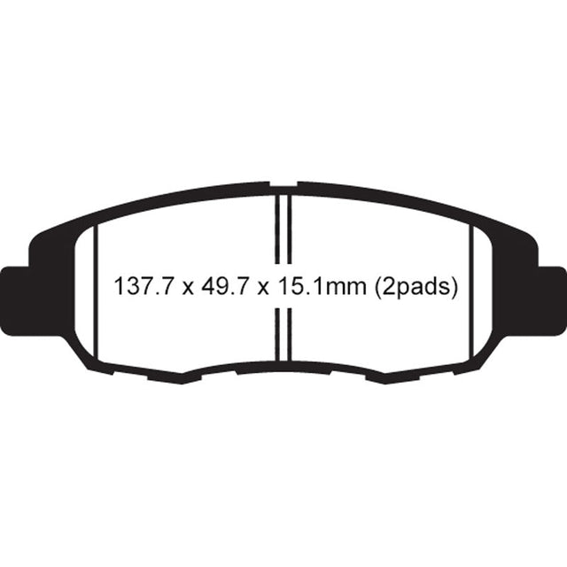 EBC BRAKE PADS FA SERIES FA670 - DRIVEN Canada's Powersports 889668097924FA670