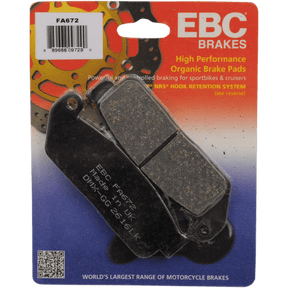 EBC BRAKE PADS FA SERIES FA672 - DRIVEN Canada's Powersports 889668097290FA672