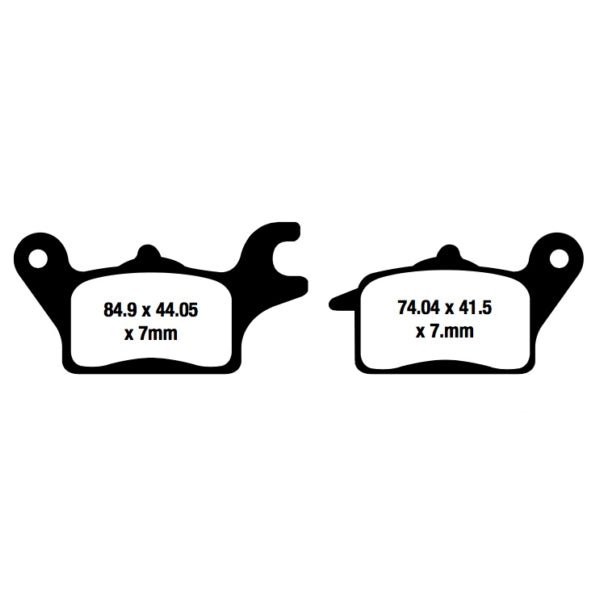 EBC BRAKE PADS FA SERIES FA691 - DRIVEN Canada's Powersports 889668110852FA691