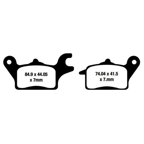 EBC BRAKE PADS FA SERIES FA691 - DRIVEN Canada's Powersports 889668110852FA691