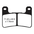 EBC BRAKE PADS GPFAX SERIES GPFAX379HH - DRIVEN Canada's Powersports 010GPFAX379HHGPFAX379HH
