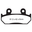EBC BRAKE PADS HH SERIES FA121HH - DRIVEN Canada's Powersports 010121HHFA121HH