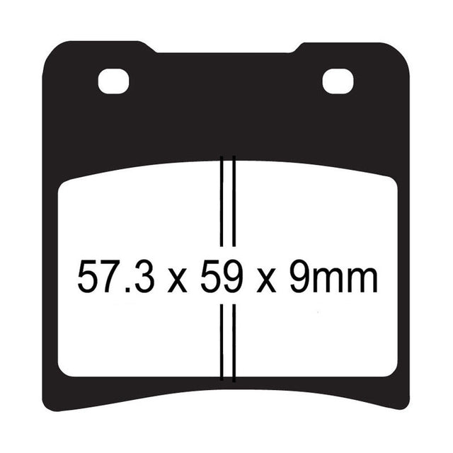 EBC BRAKE PADS HH SERIES FA150HH - DRIVEN Canada's Powersports 840655058748FA150HH