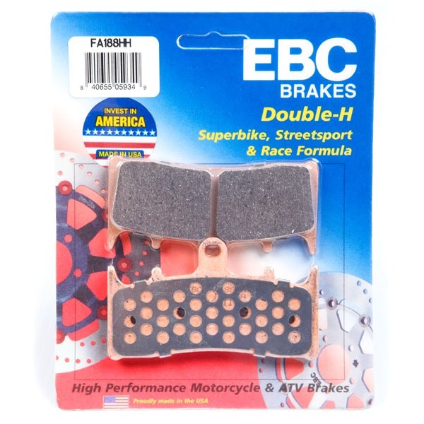 EBC BRAKE PADS HH SERIES FA188HH - DRIVEN Canada's Powersports 840655059349FA188HH
