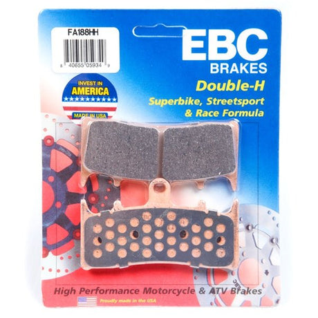 EBC BRAKE PADS HH SERIES FA188HH - DRIVEN Canada's Powersports 840655059349FA188HH
