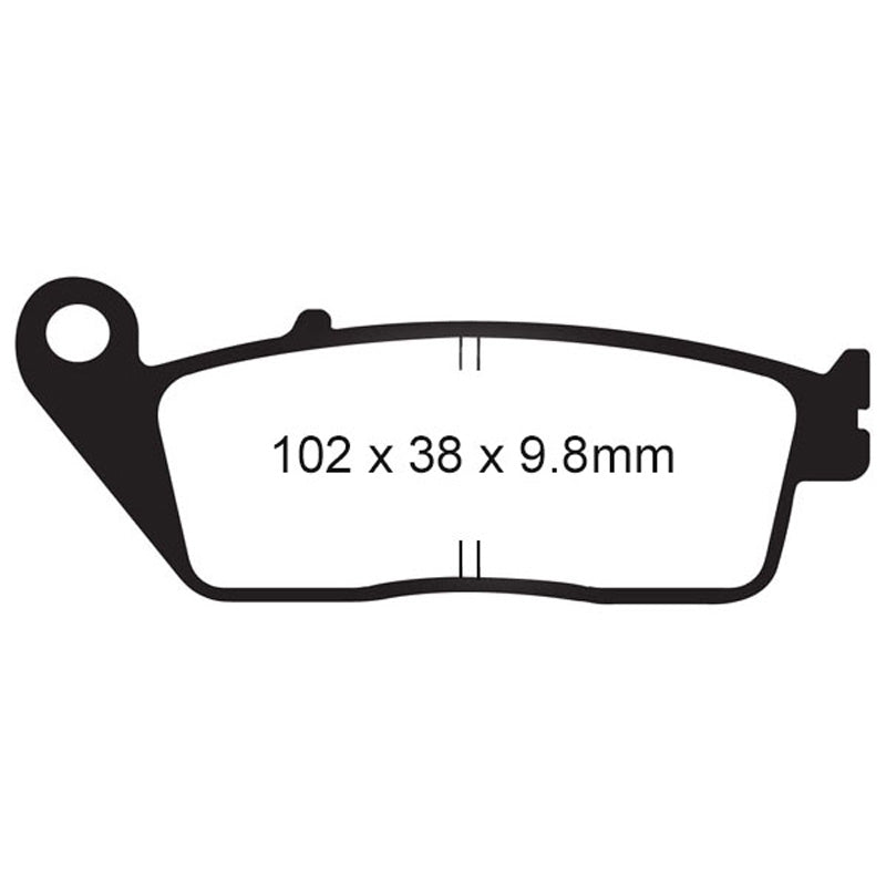 EBC BRAKE PADS HH SERIES FA196HH - DRIVEN Canada's Powersports 010196HHFA196HH