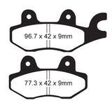 EBC BRAKE PADS HH SERIES FA197HH - DRIVEN Canada's Powersports 010197HHFA197HH