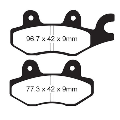 EBC BRAKE PADS HH SERIES FA197HH - DRIVEN Canada's Powersports 010197HHFA197HH