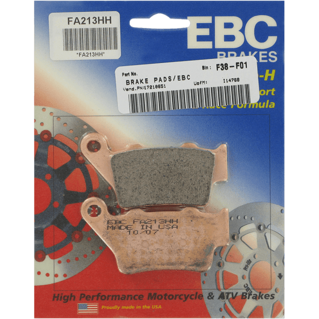 EBC BRAKE PADS HH SERIES FA213HH - DRIVEN Canada's Powersports 840655059707FA213HH