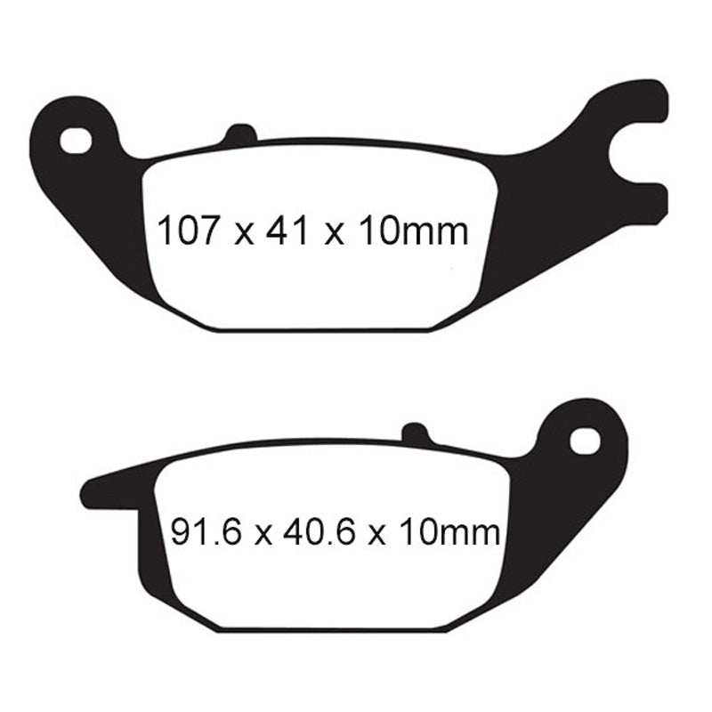 EBC BRAKE PADS HH SERIES FA343HH - DRIVEN Canada's Powersports 840655052739FA343HH