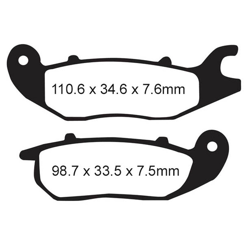 EBC BRAKE PADS HH SERIES FA375HH - DRIVEN Canada's Powersports 840655052746FA375HH
