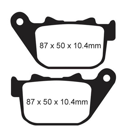 EBC BRAKE PADS HH SERIES FA387HH - DRIVEN Canada's Powersports 010387HHFA387HH