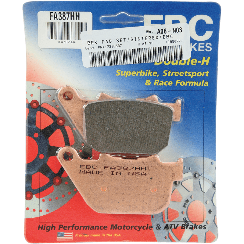 EBC BRAKE PADS HH SERIES FA387HH - DRIVEN Canada's Powersports 010387HHFA387HH
