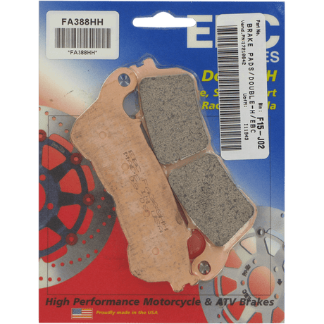 EBC BRAKE PADS HH SERIES FA388HH - DRIVEN Canada's Powersports 010388HHFA388HH