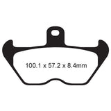 EBC BRAKE PADS HH SERIES FA407HH - DRIVEN Canada's Powersports 010407HHFA407HH