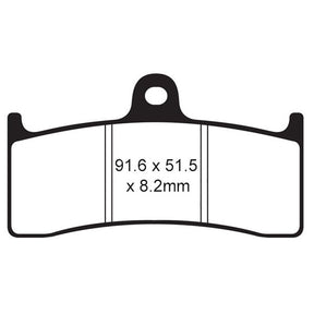 EBC BRAKE PADS HH SERIES FA424HH - DRIVEN Canada's Powersports 840655077633FA424HH