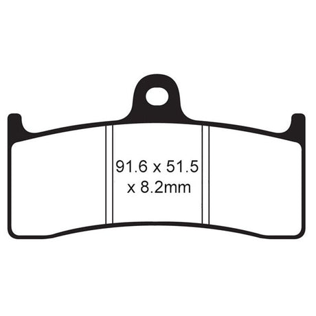 EBC BRAKE PADS HH SERIES FA424HH - DRIVEN Canada's Powersports 840655077633FA424HH