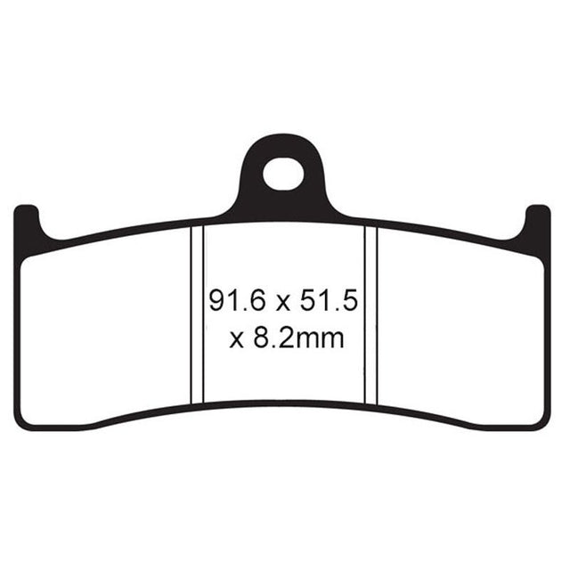 EBC BRAKE PADS HH SERIES FA424HH - DRIVEN Canada's Powersports 840655077633FA424HH