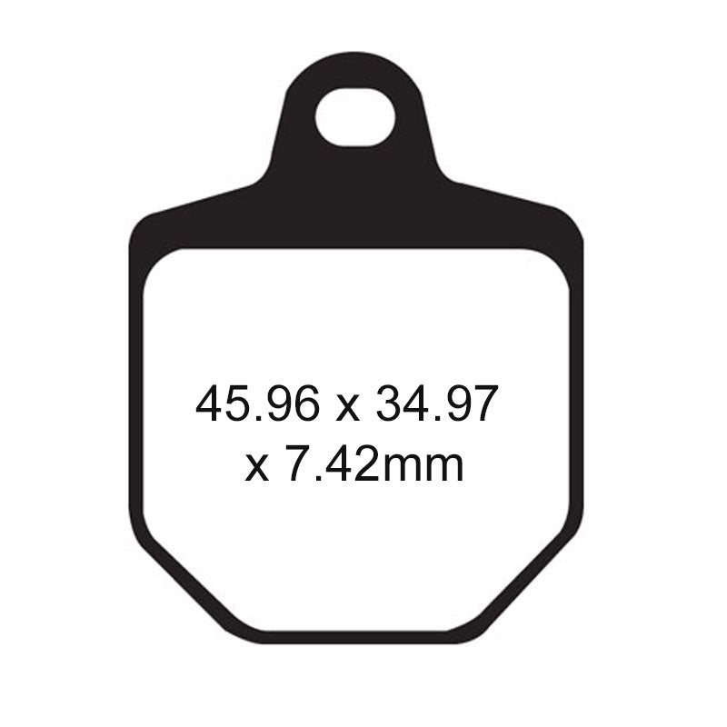 EBC BRAKE PADS HH SERIES FA433/4HH - DRIVEN Canada's Powersports 840655077770FA433/4HH