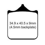 EBC BRAKE PADS HH SERIES FA604/4HH - DRIVEN Canada's Powersports 0106044HHFA604/4HH
