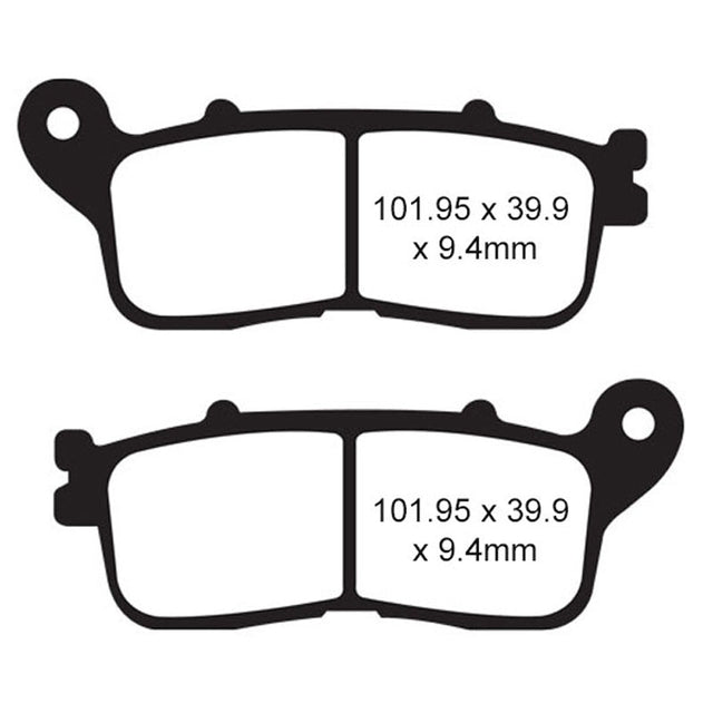 EBC BRAKE PADS HH SERIES FA636HH - DRIVEN Canada's Powersports 010636HHFA636HH