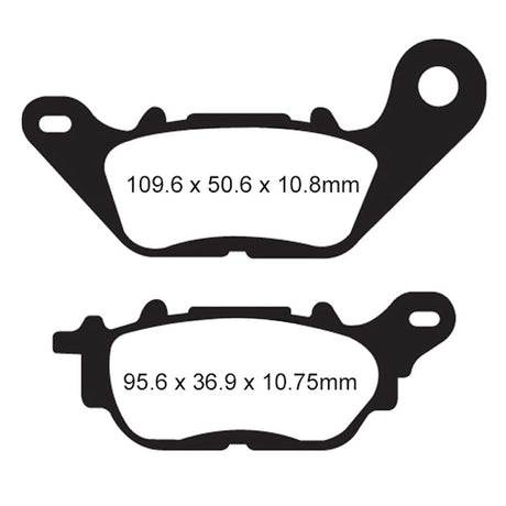 EBC BRAKE PADS HH SERIES FA662HH - DRIVEN Canada's Powersports 889668095838FA662HH