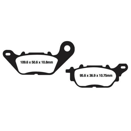 EBC BRAKE PADS HH SERIES FA662HH - DRIVEN Canada's Powersports 889668095838FA662HH