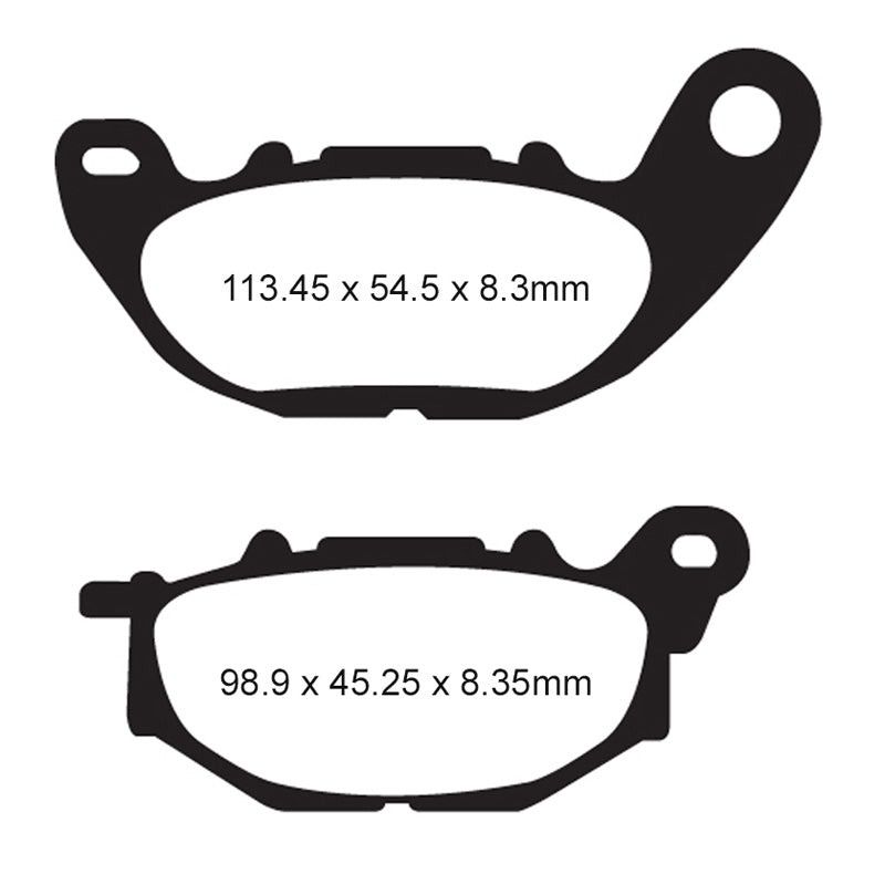 EBC BRAKE PADS HH SERIES FA663HH - DRIVEN Canada's Powersports 010663HHFA663HH
