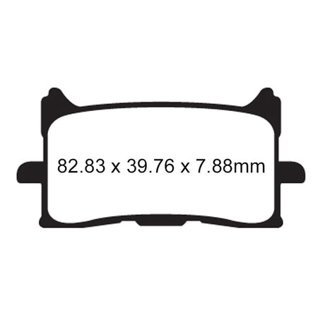 EBC BRAKE PADS HH SERIES FA679HH - DRIVEN Canada's Powersports 010679HHFA679HH