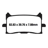 EBC BRAKE PADS HH SERIES FA679HH - DRIVEN Canada's Powersports 010679HHFA679HH