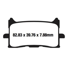 EBC BRAKE PADS HH SERIES FA679HH - DRIVEN Canada's Powersports 010679HHFA679HH