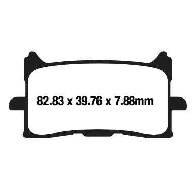 EBC BRAKE PADS HH SERIES FA679HH - DRIVEN Canada's Powersports 010679HHFA679HH