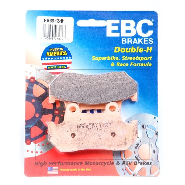 EBC BRAKE PADS HH SERIES FA69/3HH - DRIVEN Canada's Powersports 0100693HHFA69/3HH