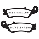 EBC BRAKE PADS MXS SERIES MXS450 - DRIVEN Canada's Powersports 010450MXSMXS450