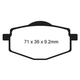 EBC BRAKE PADS R SERIES FA101R - DRIVEN Canada's Powersports 840655057963FA101R