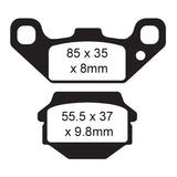 EBC BRAKE PADS R SERIES FA128R - DRIVEN Canada's Powersports 010128RFA128R