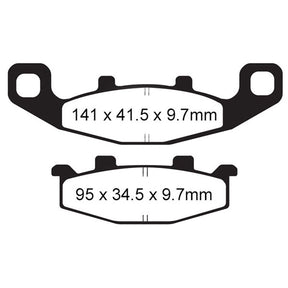 EBC BRAKE PADS R SERIES FA129R - DRIVEN Canada's Powersports 010129RFA129R