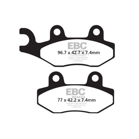 EBC BRAKE PADS R SERIES FA135R - DRIVEN Canada's Powersports 010135RFA135R