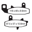 EBC BRAKE PADS R SERIES FA147R - DRIVEN Canada's Powersports 010147RFA147R