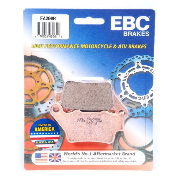 EBC BRAKE PADS R SERIES FA208R - DRIVEN Canada's Powersports 010208RFA208R