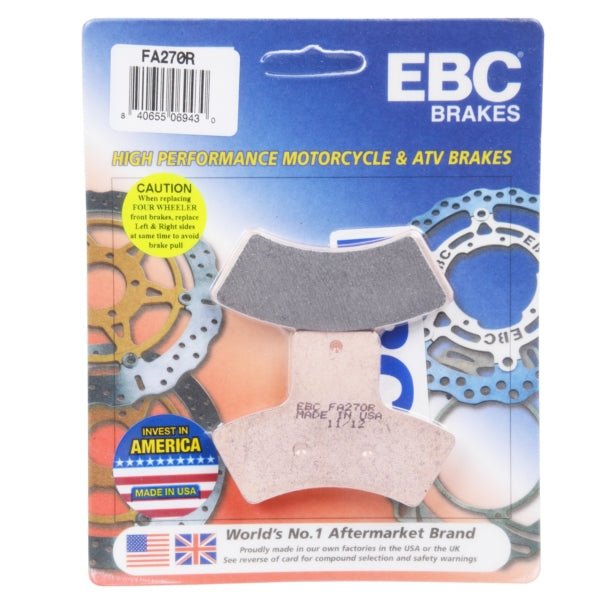 EBC BRAKE PADS R SERIES FA270R - DRIVEN Canada's Powersports 010270RFA270R