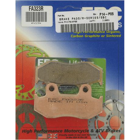 EBC BRAKE PADS R SERIES FA323R - DRIVEN Canada's Powersports 010323RFA323R