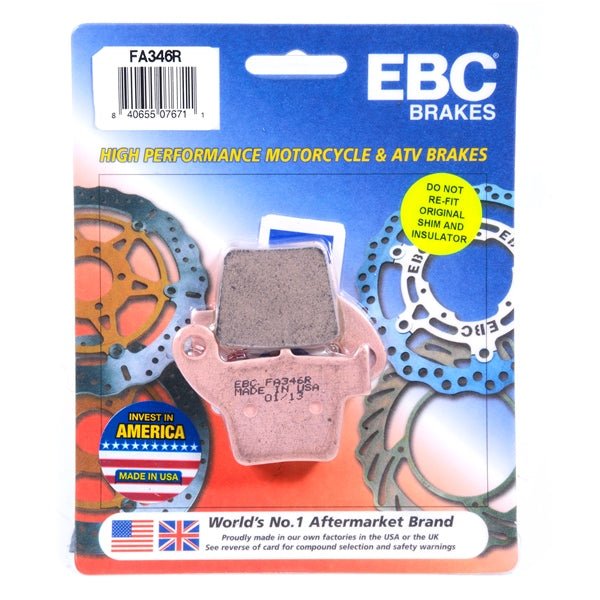 EBC BRAKE PADS R SERIES FA346R - DRIVEN Canada's Powersports 010346RFA346R