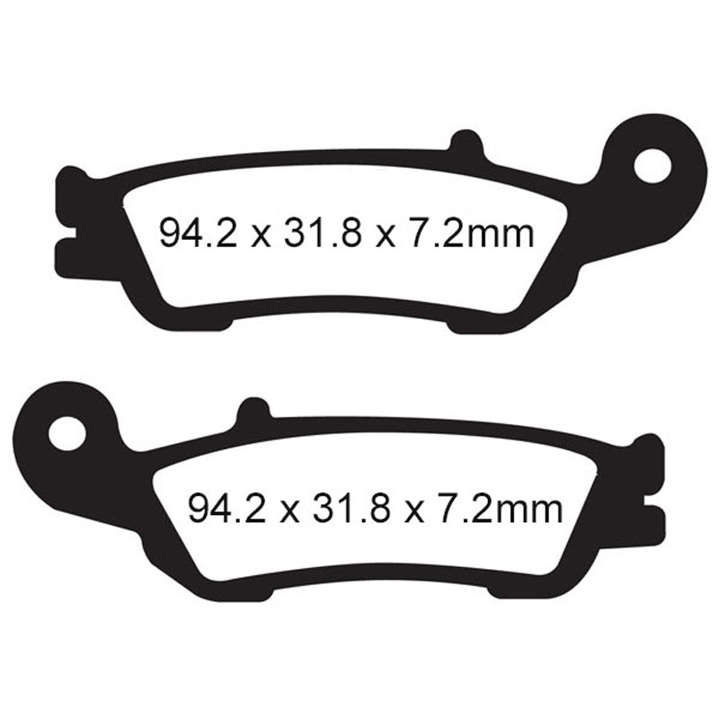 EBC BRAKE PADS R SERIES FA450R - DRIVEN Canada's Powersports 010450RFA450R