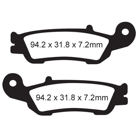 EBC BRAKE PADS R SERIES FA450R - DRIVEN Canada's Powersports 010450RFA450R