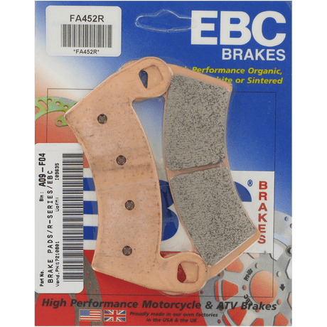 EBC BRAKE PADS R SERIES FA452R - DRIVEN Canada's Powersports 010452RFA452R
