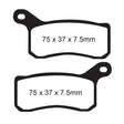 EBC BRAKE PADS R SERIES FA462R - DRIVEN Canada's Powersports 840655078104FA462R