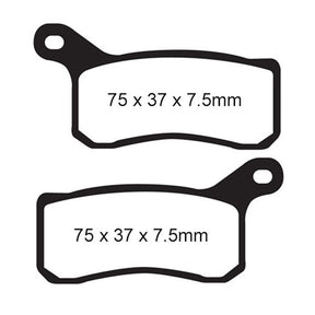 EBC BRAKE PADS R SERIES FA462R - DRIVEN Canada's Powersports 840655078104FA462R