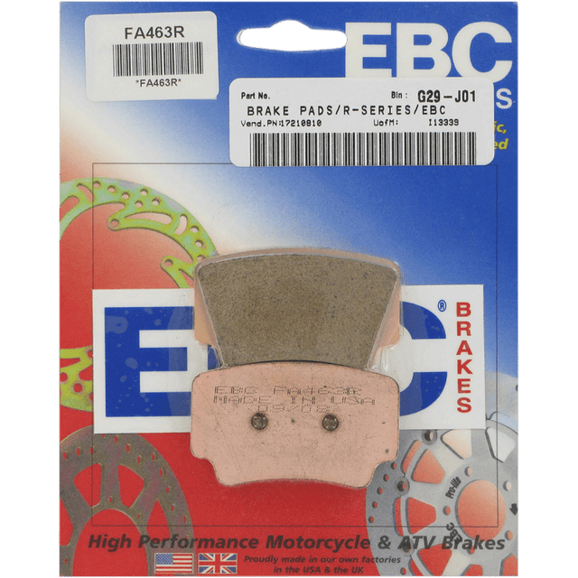 EBC BRAKE PADS R SERIES FA463R - DRIVEN Canada's Powersports 010463RFA463R