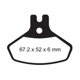 EBC BRAKE PADS R SERIES FA468R - DRIVEN Canada's Powersports 010468RFA468R